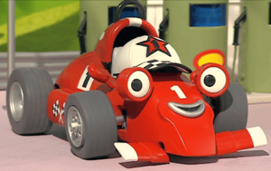 This is the Avatar Image for the Roary (Roary the Racing Car) AI Voice and Text to Speech Generator